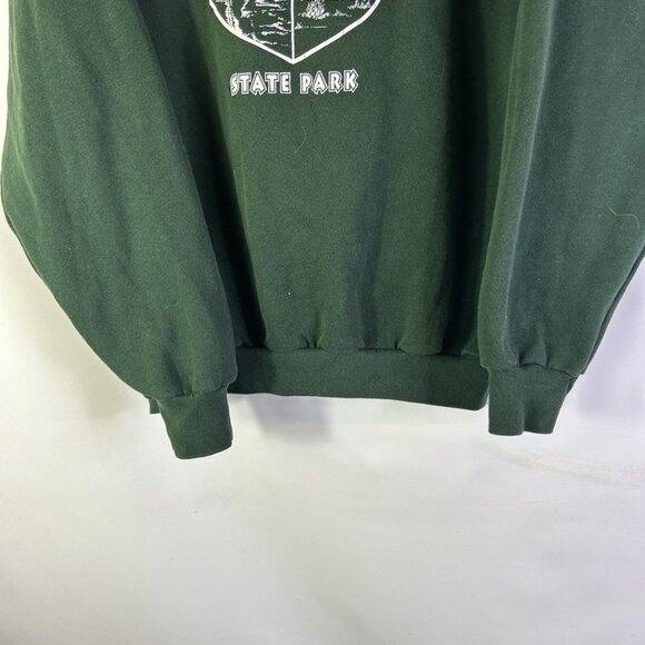 Vintage 90s Crewneck Sweatshirt Mary Jane Thurston State Park Nature - Picture 2 of 5